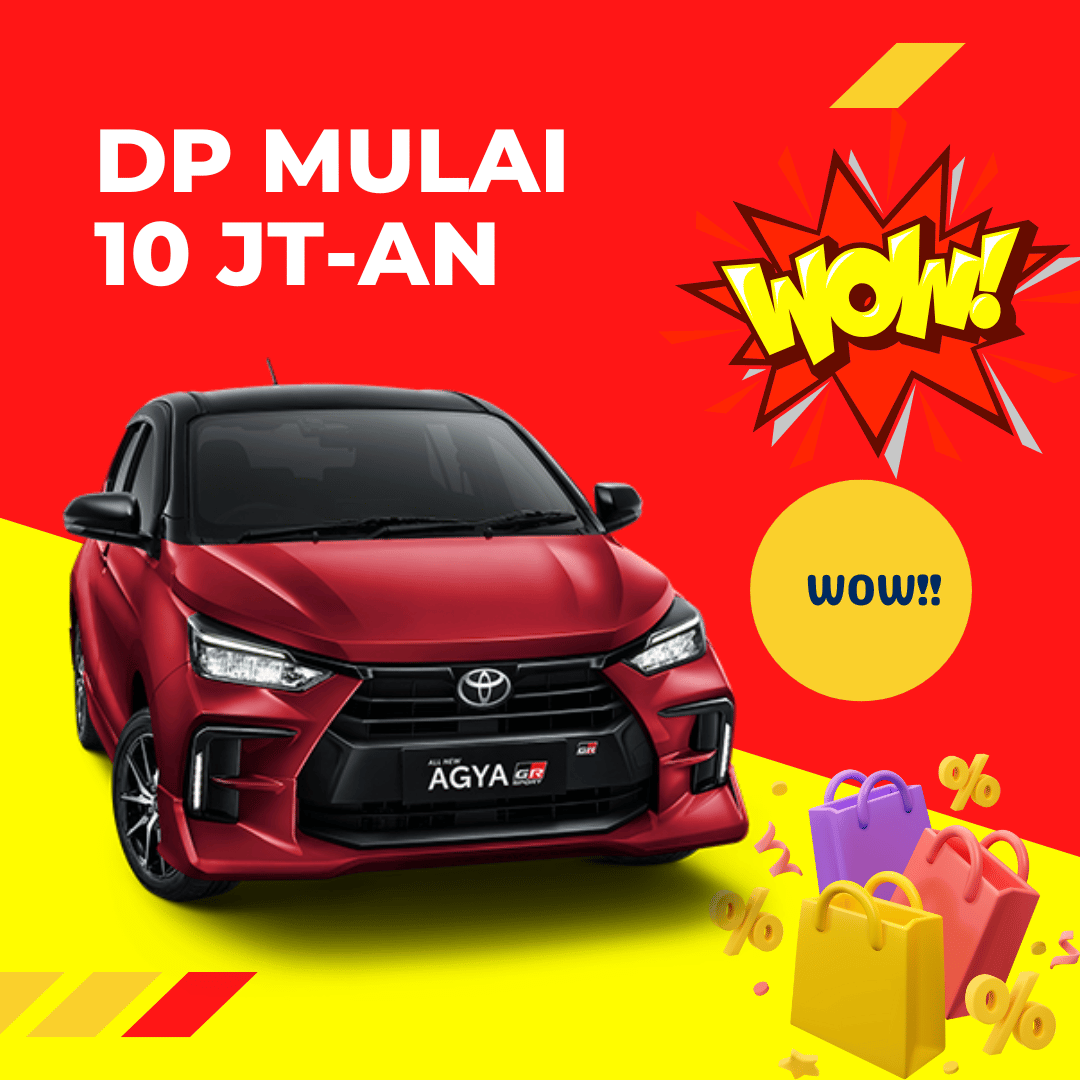 promo toyota bogor - kredit toyota agya DP murah